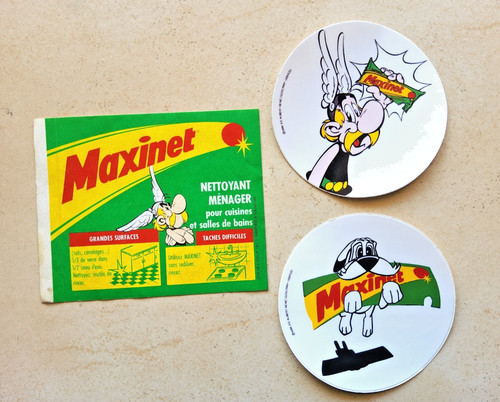 Lot autocollant asterix - de,
