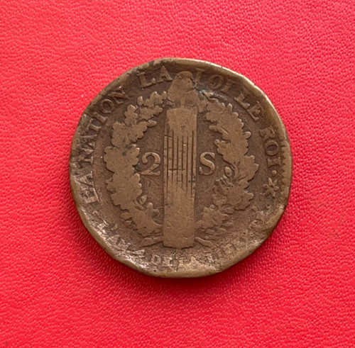 Monnaie sols françois - monnaie,