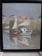 TABLEAU PEINTURE MARINE HUILE