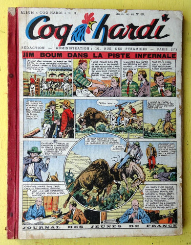 Reliure coq hardi - coq, album
