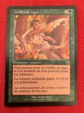 Carte Magic MTG Masques de Mercadia - Griffes du tigre FR EX