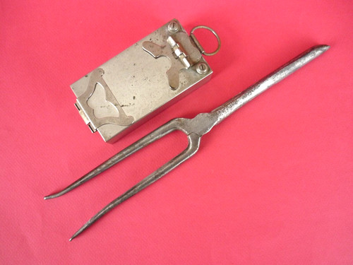 Ancien fer friser - avec, son