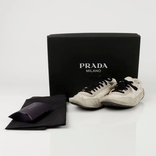 Prada baskets collapsées - collapsées, en