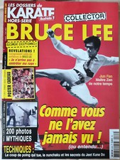 BRUCE LEE MAGAZINE REVUE KARATE BUSHIDO AVEC POSTER ATTACHER NEUF