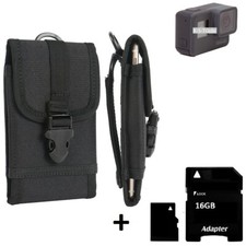 Etui GoPro Hero 5 Black Housse ceinture cas + 16GB mémoire