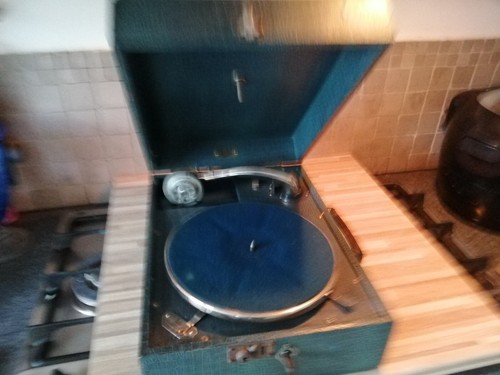 Phonographe vintage pathé - vintage,