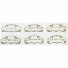 Raleigh Modèle Noms De '20's, '30's ' Et '40's