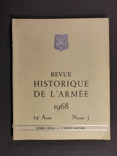 Revue historique armée - revue, l'armée