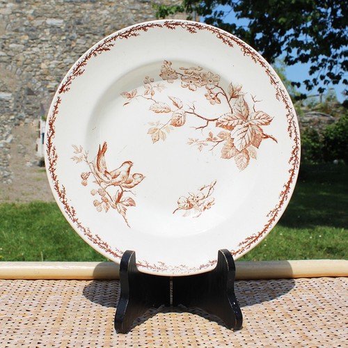Assiette creuse faïence de - faïence,