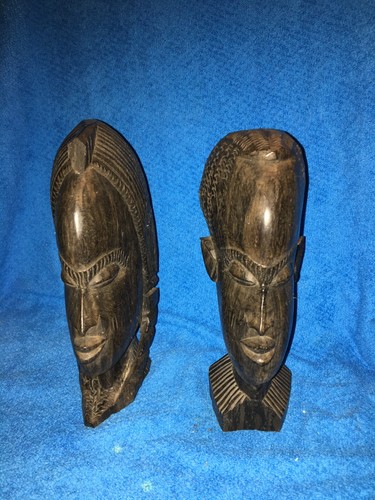 Lot tete etchnique africain - 2,