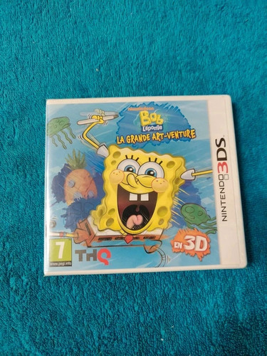 3ds nickolodeon bob éponge - 3ds, l'Éponge
