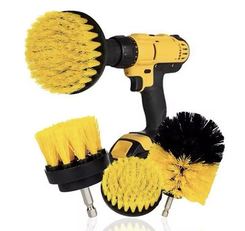 Set brosse nettoyage perceuse - set,