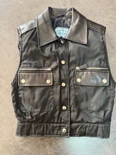 Veste Courte En Cuir Prada