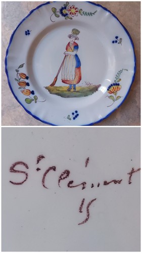 Rare ancienne belle assiette - ancienne,