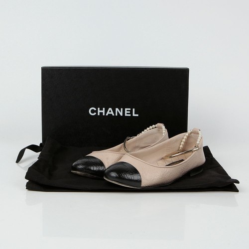 Chanel ballerines matière - ballerines, bi-matière