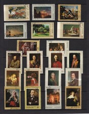 20 timbres  oblitérés   USSR