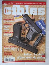 CIBLES N° 357 /.44 MAGNUM/SCHOFIELD/BERETTA .22 LR/PISTOLETS de Voyage au 18ème