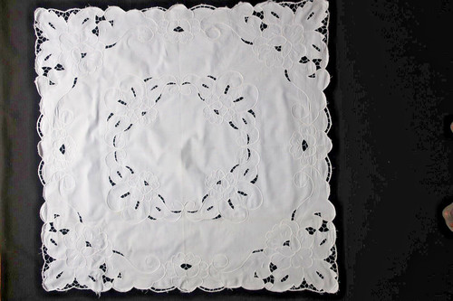 Petite nappe thé ancienne - petite,