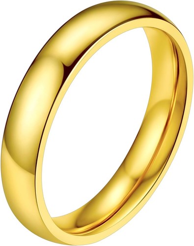 Bague unisexe plaqué - bague, or