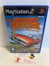 Jeu Vidéo Sony PS2 Sherif Fais-Moi Peur Le Retour de General Lee ! CIB PAL TBE