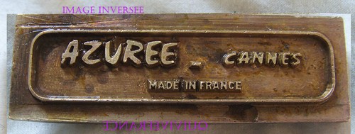 Est37 estampille cuir - -,