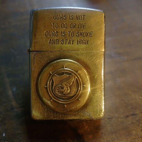 Zippo vietnam ours not to - vietnam,