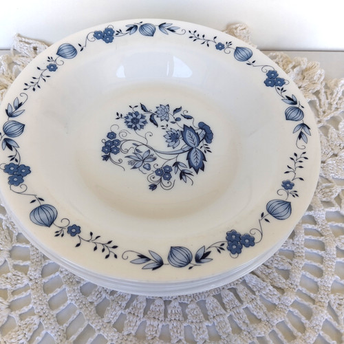 Assiettes creuses vintage d - 6,