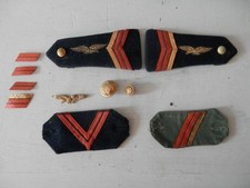 lot Aviation militaire patchs galons insignes épaulettes militaires boutons