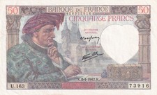 50 Francs Jacques Coeur -