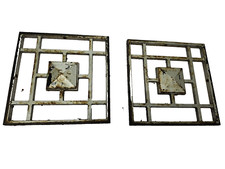 grilles en fer forgé X 2