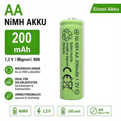 200mah mh nimh - /,