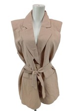 Ichi gilet long tricoté dames - tricoté,