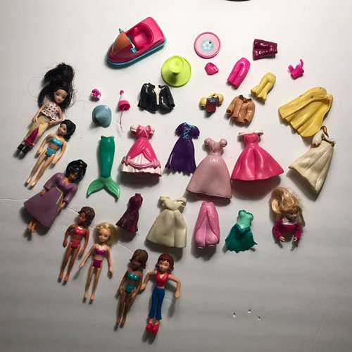 Polly pocket lot - lot, dolls
