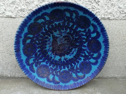 Grand plat design coq - ,