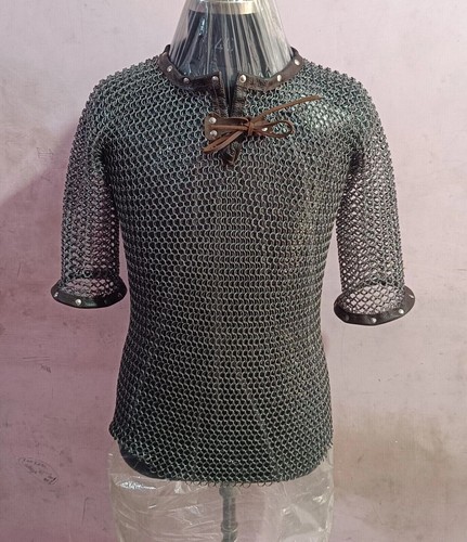 Chemise cotte mailles - chemise, en