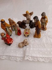 Crèche Ancienne En Biscuit