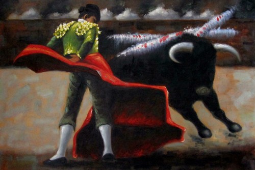 Corrida torero tableau - torero,