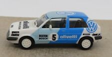 HERPA HO 1/87 VW VOLKSWAGEN GOLF GTI #5 OLIVETTI  PERSONAL COMPUTER PIRELLI 3569