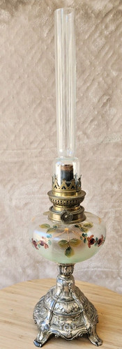 Lampe pétrole complète - à,