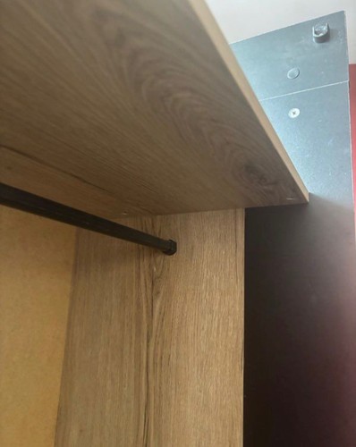 Dressing penderie avec rideau