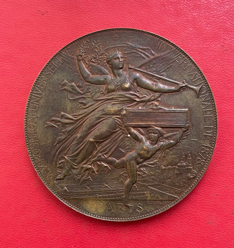 Belle médaille bronze - médaille, en