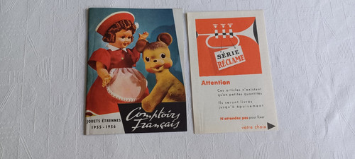 Catalogue jouets 1955 - catalogue,