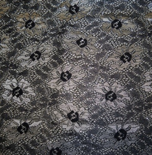 Tissu lurex dentelle - , stretch