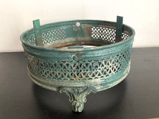 Bruleur ancien pour percolateur  1900-1930. Bistrot Comptoir. Diamètre 31 cm Ext