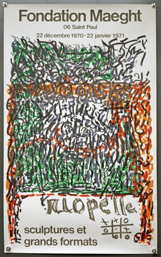 Riopelle affiche fondation - riopelle,