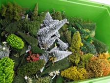 1/87 HO LOT ARBRES HELLER FALLER NOCH BUSCH ........... DIORAMA MAQUETTE