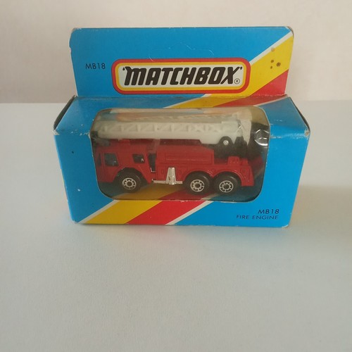 Matchbox mb18 fire engine - engine, 1981