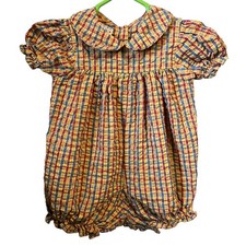 Vintage Girls Bubble Romper