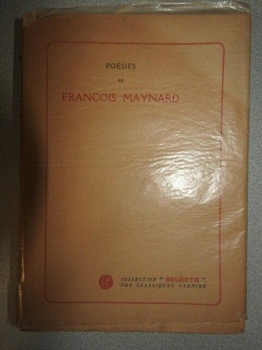 Poésie françois maynard - poésie,