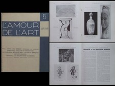 L'AMOUR DE L'ART N°5 1931 MODIGLIANI, BRAQUE, BALLETS RUSSES